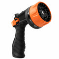 Spritzpistole 20 cm aus Kunststoff orange schwarz mit Mehrstrahlfunktion für Gartenbewässerung